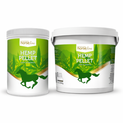 HorseLinePRO Hemp Pellet na uspokojenie i na stres dla koni