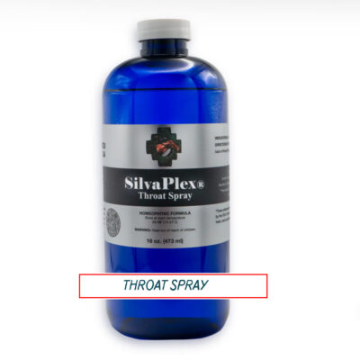 SilvaPlex Throat Spray - spray ze srebrem do gardła dla zwierząt (16oz) 473 ml