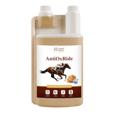 Over Horse AntiOxRide 1L – Suplement na stawy, stany zapalne i sztywność mięśni dla koni, w płynie