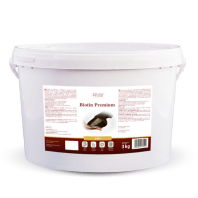 Over Horse Biotin Premium – biotyna dla koni na mocne kopyta, zdrową skórę i lśniącą sierść 3kg