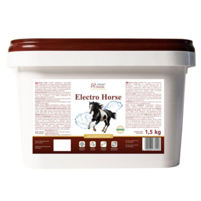Over Horse ELECTRO Horse – elektrolity na odwodnienie i regenerację po wysiłku dla koni w proszku 1,5 kg