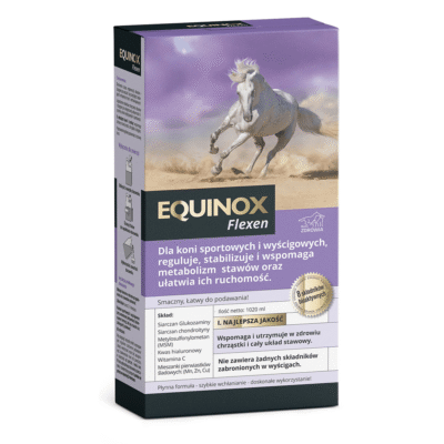 Equinox Flexen – Suplement na stawy i ścięgna dla koni w płynie