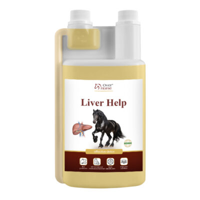 Over Horse LIVER Help 1 l – płynny suplement na wsparcie i regenerację wątroby dla koni