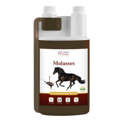 Over Horse MOLASSES – płynna melasa buraczana na poprawę apetytu i dodatkową energię dla koni 1L