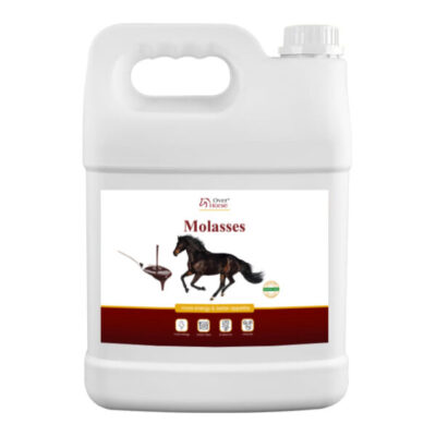 Molasses_5l-600×600 Over Horse MOLASSES – płynna melasa buraczana na poprawę apetytu i dodatkową energię dla koni 5L