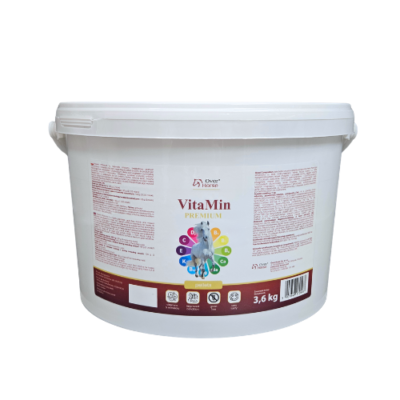 Over Horse VITAMIN Premium – bezzbożowe witaminy i minerały dla koni w granulacie, multiwitamina