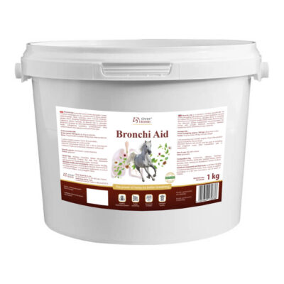 Over Horse BRONCHI Aid 1 kg – naturalny suplement na drogi oddechowe i kaszel dla koni
