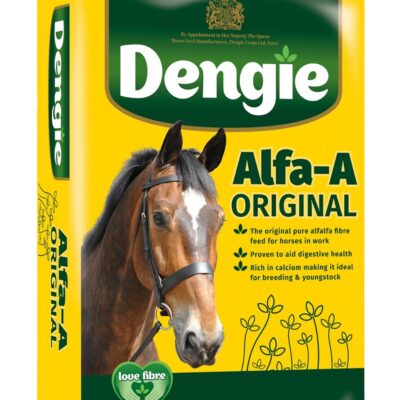 Dengie ALFA-A Original 20kg - sieczka z lucerny dla koni na masę i mięśnie, żywienie koni