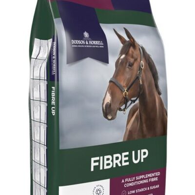 Dodson & Horrell Fibre Up 18kg - Wysokowłóknista pasza dla koni na wrzody i trawienie