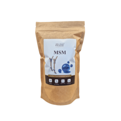 Over Horse MSM 550 g – siarka organiczna suplement na stawy, ścięgna i regenerację dla koni