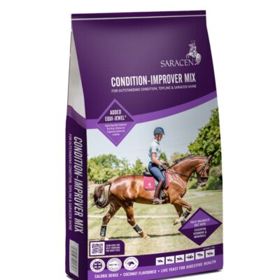 saracen-condition-improver-mix-20-kg-pasza-dla-koni-sportowych-z-otrebami-ryzowymi1 Saracen Condition-Improver Mix 20 kg – pasza dla koni sportowych z otrębami ryżowymi, musli na masę i mięśnie