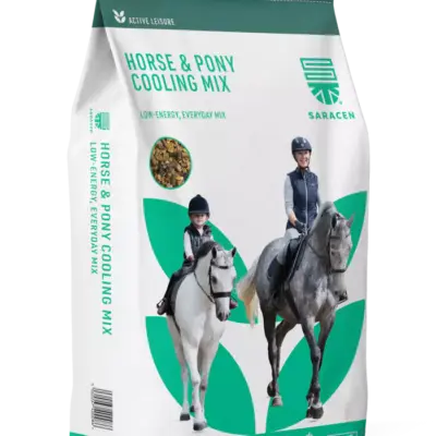 Saracen Horse & Pony Cooling Mix 20 kg – ziołowa pasza bez owsa dla koni nadpobudliwych i nerwowych