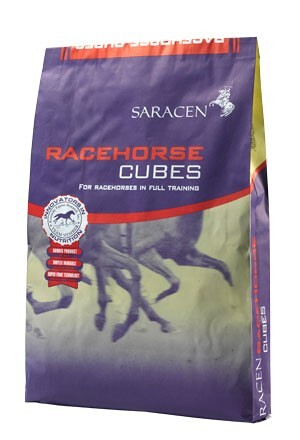 Saracen Racehorse Cubes 20 kg – pasza dla koni wyścigowych i w intensywnym treningu, granulat na energię