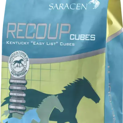 Saracen Recoup Cubes 20 kg – pasza niskoenergetyczna dla koni młodych i w trakcie kontuzji