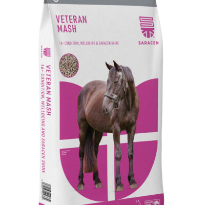 Saracen Veteran Mash 20 kg – mesz dla starszych koni na masę i apetyt