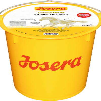 Josera Vitaleimer 25 kg – Lizawka pastwiskowa witaminowo-mineralna dla koni, na kopyta sierść, odporność i rozwój kośćca