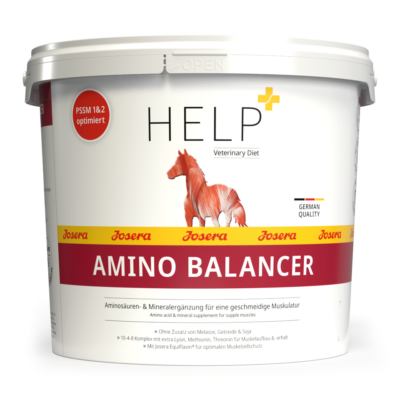 Josera Help AminoBalancer 15 kg – Suplement dla koni na budowę mięśni, regenerację i wsparcie przy PSSM, aminokwasy i minerały