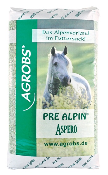 AGROBS Pre Alpin Aspero 20 kg – niemelasowana sieczka dla koni, na wrzody i wsparcie żołądka, bez kurzu