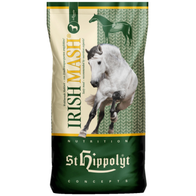 St. Hippolyt Irish Mash 15 kg – Lekkostrawny, smaczny mesz dla koni na wrzody, odpiaszczanie jelit, kolki i apetyt