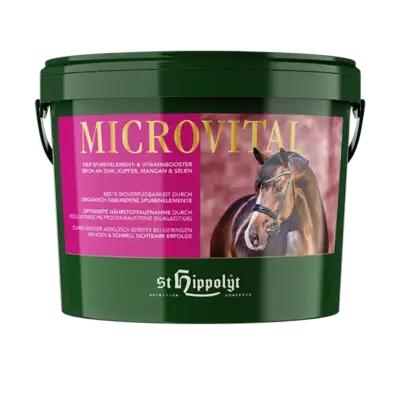 St. Hippolyt MicroVital 3 kg – Witaminy i minerały dla koni na odporność, kopyta i szybką regenerację, multiwitamina