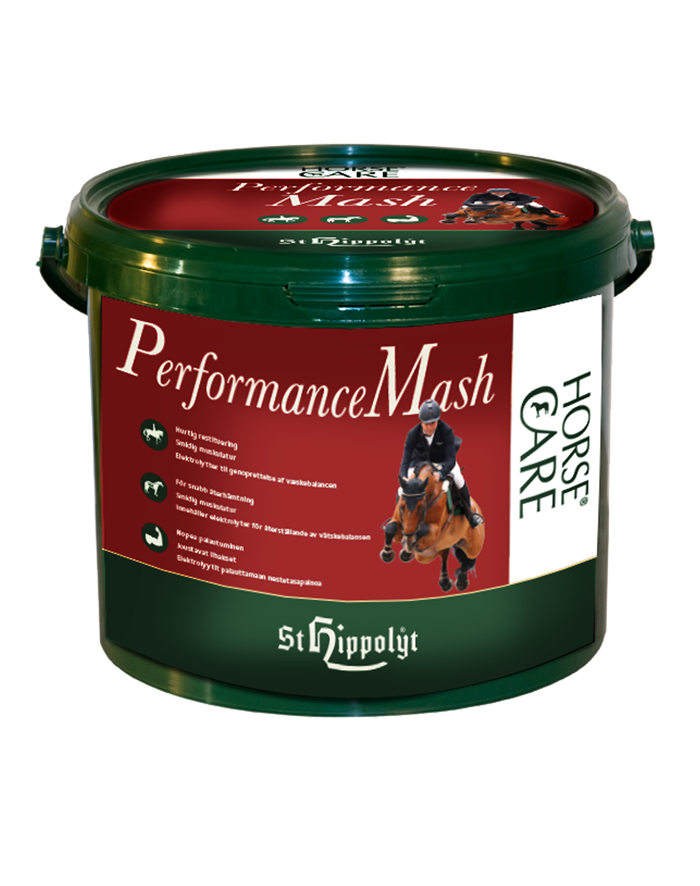 St. Hippolyt Performance Mash 7,5 kg – Mesz dla koni sportowych na regenerację mięśni, uzupełnienie elektrolitów, wsparcie antyoksydacyjne