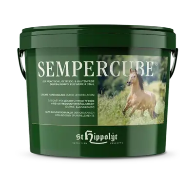 St. Hippolyt Semper Cube 3 kg –Smaczki witaminowe dla koni, multiwitamina w formie smaczków, minerały, witaminy