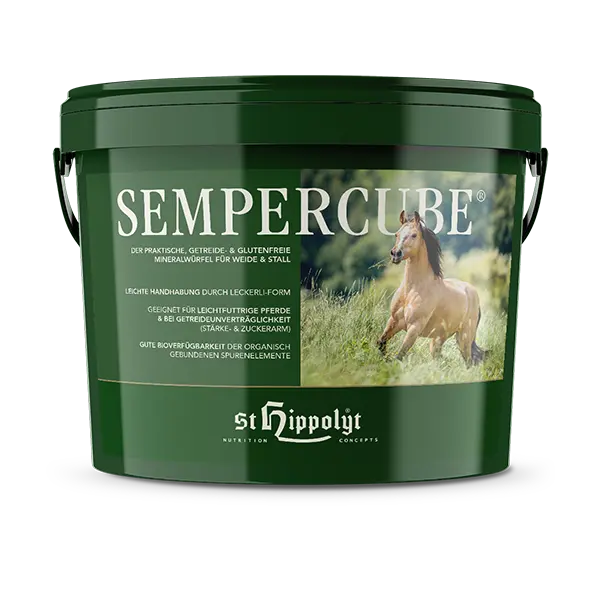 St. Hippolyt Semper Cube 3 kg –Smaczki witaminowe dla koni, multiwitamina w formie smaczków, minerały, witaminy