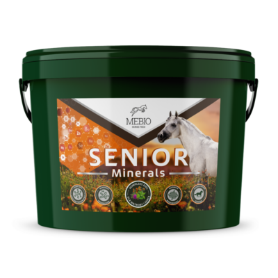 MEBIO Senior Minerals 4 kg / 8 kg – Witaminy i minerały dla starszych koni, multiwitamina na stawy, kondycję i witalność