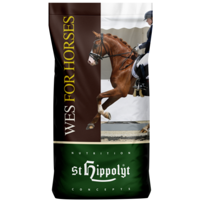 St. Hippolyt WES Crispy Crunch 15 kg – Musli, pasza dla koni ze słabym umięśnieniem, miopatie, PSSM, mięśnie