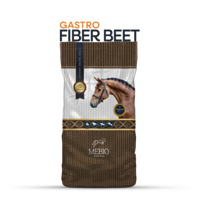 MEBIO Gastro Fiber Beet 15 kg – Wysłodki z otrębami dla koni wrzodowych na trawienie, wsparcie żołądka, wrzody
