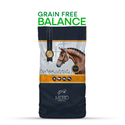 MEBIO Grain Free Balance 14 kg – Balancer, musli dla koni, pasza witaminowa dla koni wrażliwych, alergie, trawienie