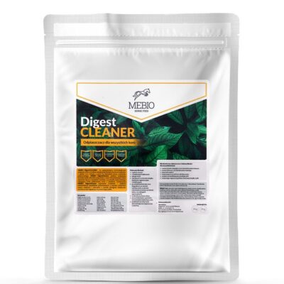 MEBIO Odpiaszczacz Digest Cleaner 1 kg / 2 kg – Babka płesznik dla koni na odpiaszczanie jelit, kolki i zaparcia