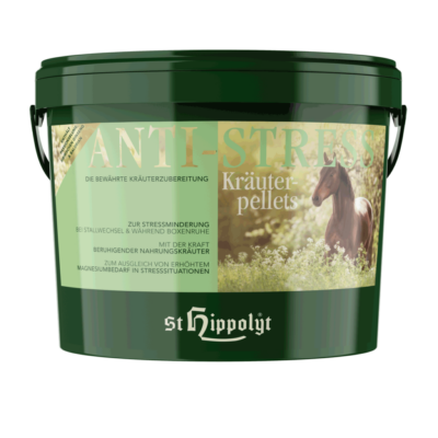 St. Hippolyt Anti-stress 3 kg – Ziołowy suplement na wyciszenie i uspokojenie dla koni nerwowych