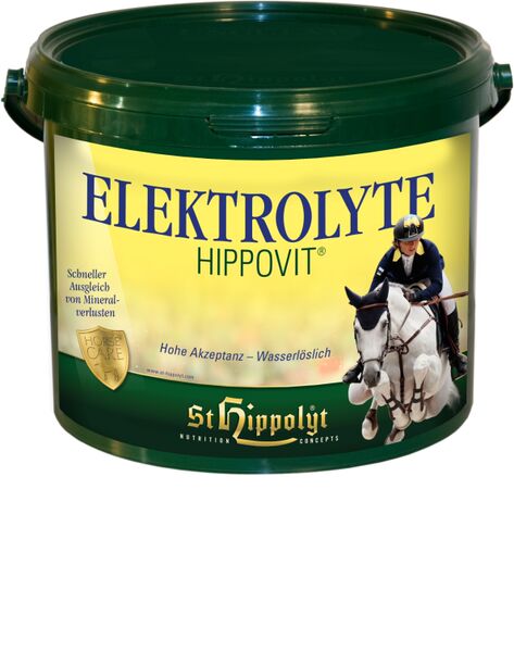 St. Hippolyt Elektrolyte 2,5 kg – Elektrolity dla koni, odwodnienie i poprawa krążenia po treningu