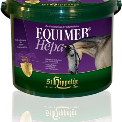 St. Hippolyt Equimeb Hepa 3 kg – Suplement na wątrobę i nerki dla koni, detoksykacja i regeneracja wątroby, wsparcie po leczeniu