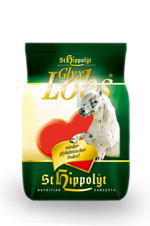 St. Hippolyt Glyx Lobs 1 kg – Niskocukrowe smaczki dla koni z nadwagą, smakołyki na ochwat, EMS, wrzody i otyłość