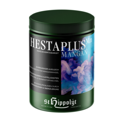 St. Hippolyt Hesta Plus Mangan 1 kg – Organiczny suplement z manganem dla koni na metabolizm, mineralizację kości i płodność