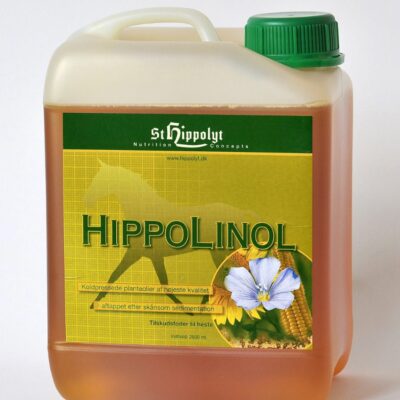 St. Hippolyt HippoLinol 2,5 l / 5 l – Mieszanka olejów dla koni, olej na drogi oddechowe, alergie i odporność
