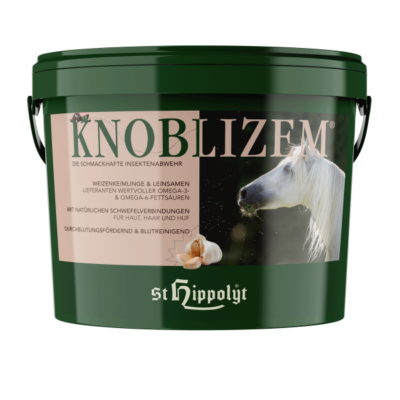 St. Hippolyt Knoblizem 3 kg / 10 kg – Czosnek z ziołami dla koni, suplement na odporność, problemy skórne i odstraszanie owadów