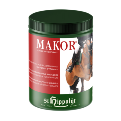 St. Hippolyt Makor 1 kg – Suplement dla koni na uspokojenie i stres, ochrona mięśni